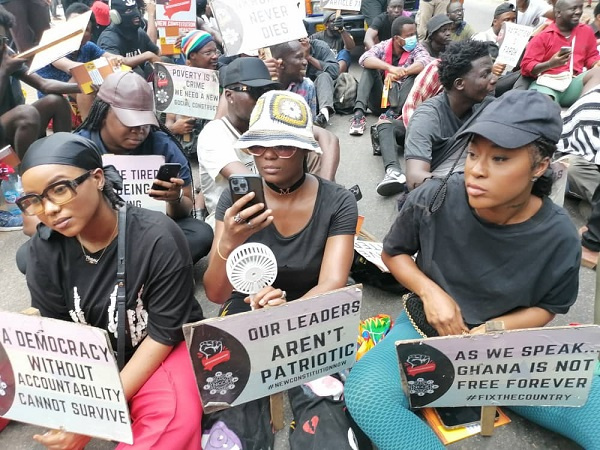 All you need to know about #OccupyJulorbiHouse protest in Ghana