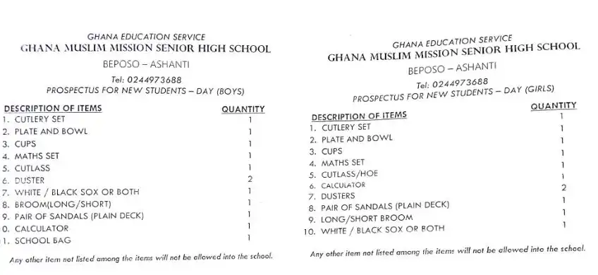 Good News as MoE hints of introducing national prospectus for 2023 1st-yr Free SHS students
