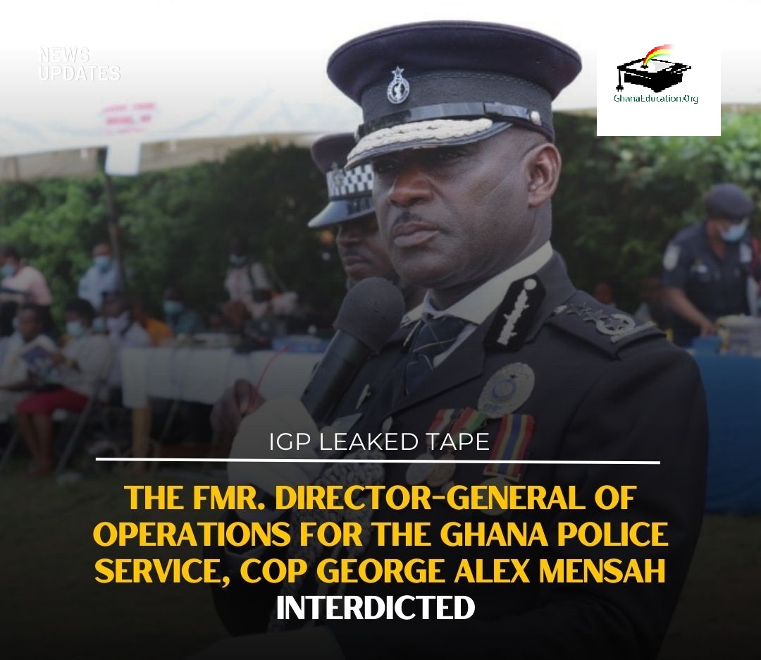 COP George Alex Mensah interdicted with immediate effect
