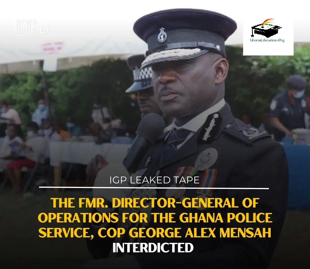COP George Alex Mensah interdicted with immediate effect