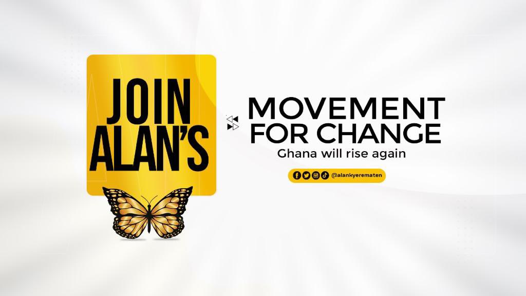 How To Join Movement For Change Led By Alan John Kyerematen