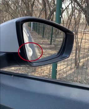 How to use and adjust side and rearview mirror of a car correctly