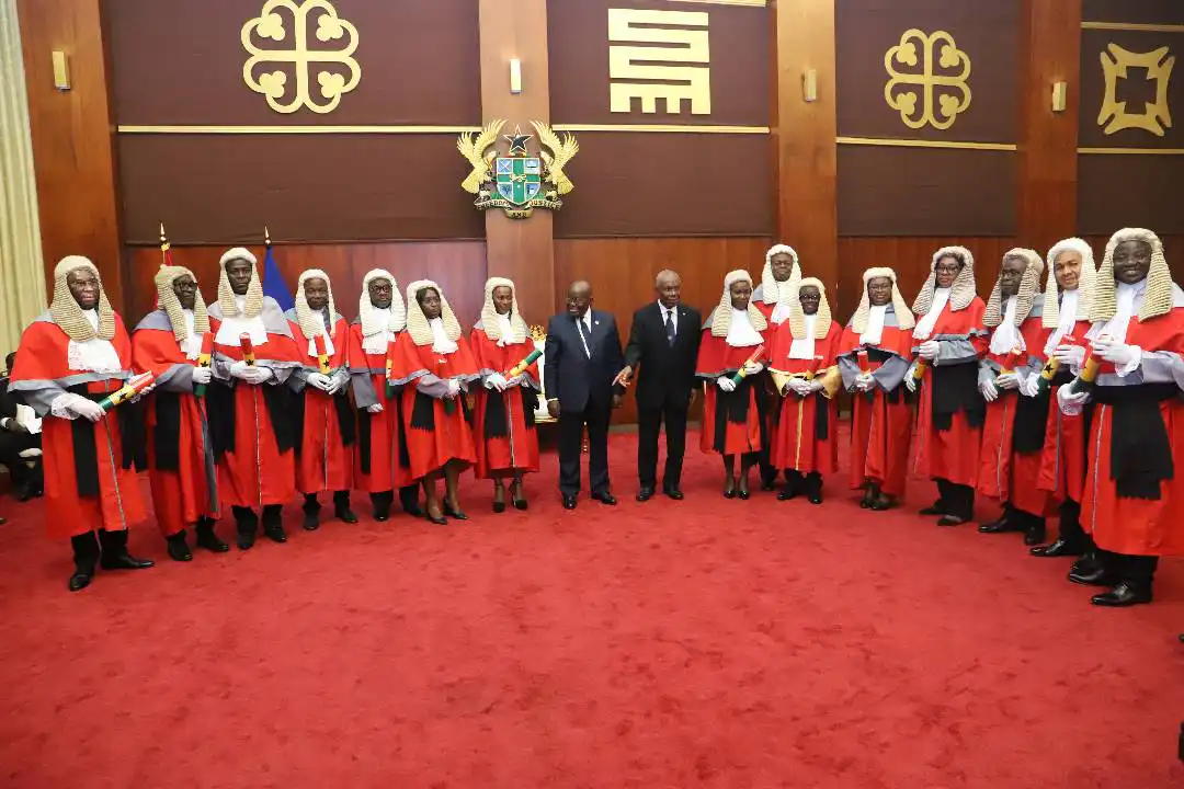 List of 31 out of 41 Court of Appeal Judges Appointed By President Akufo Addo In 7 years