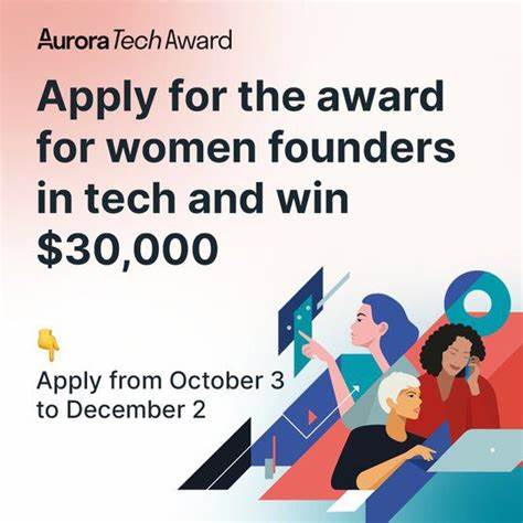 Women Founders Aurora Tech Award 2024