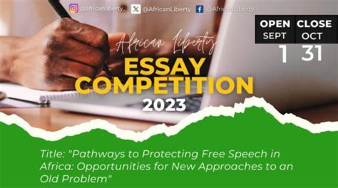 African Liberty Essay Competition 2023