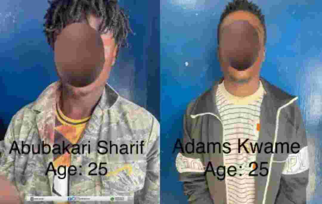 Police Grab Two Suspects At Checkpoint Over Preparation To Commit Robbery