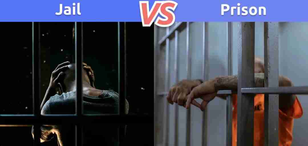 Difference Between jail and prison