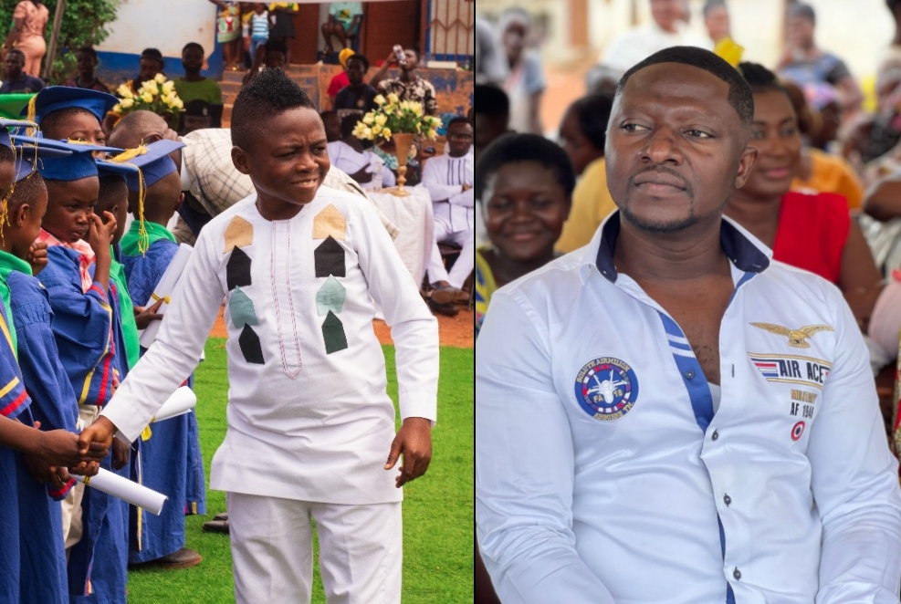 Yaw Dabo And Tony1 Give Inspirational Messages At A Graduation Ceremony