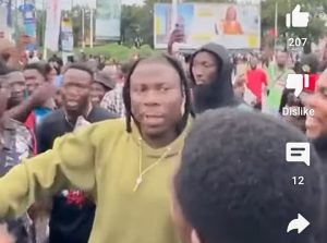 Stonebwoy Finally Joined The Masses To Protest Against Nana Addo