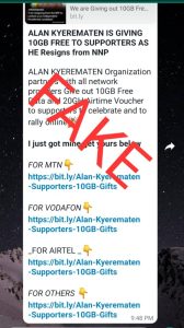 Alan Cash Is Giving 10GB Data Bundle To His Supporters? - Here Is The Truth