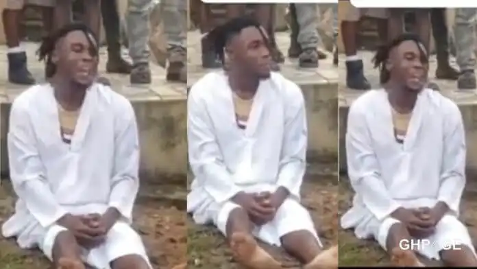 Man pretends to be mad after he was caught trying to steal a child