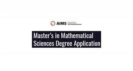 AIMS Structured master’s in mathematical sciences Scholarship 2024