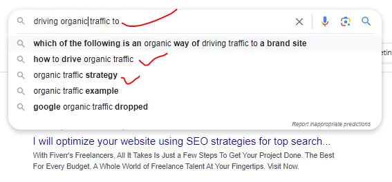 Search Engine For Endless Organic Traffic