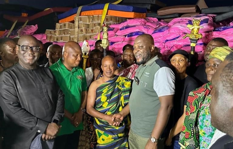 Ibrahim Mahama Donates To 20 000 Homes In The Volta Region Ghana 