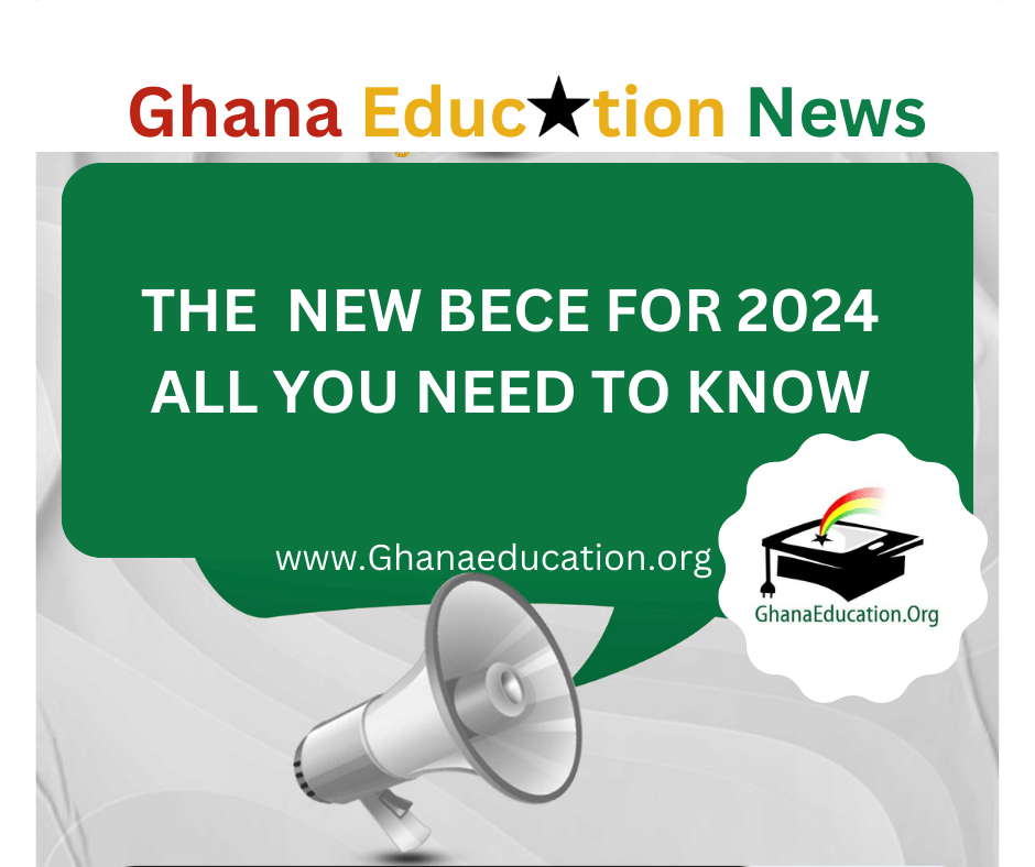 2024 BECE for JHS 3 students