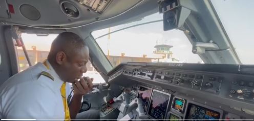 NSMQ 2023 Final: Presec graduates, now Africa World Airlines Pilots flew 2023 contestants To Accra