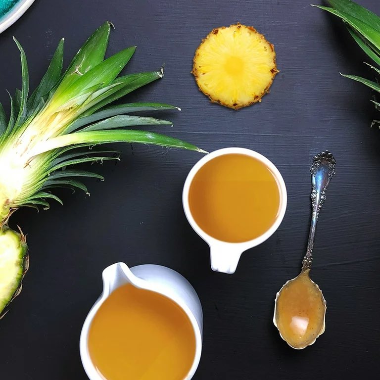 Boil and drink Pineapple crown (leaves) to treat these diseases