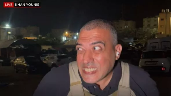 BBC Reporter in Gaza Faces Terrifying Moment as Rocket Lands During Live Broadcast