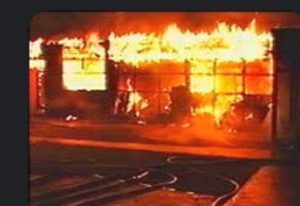 Sad: Simms Senior High School Set Ablaze
