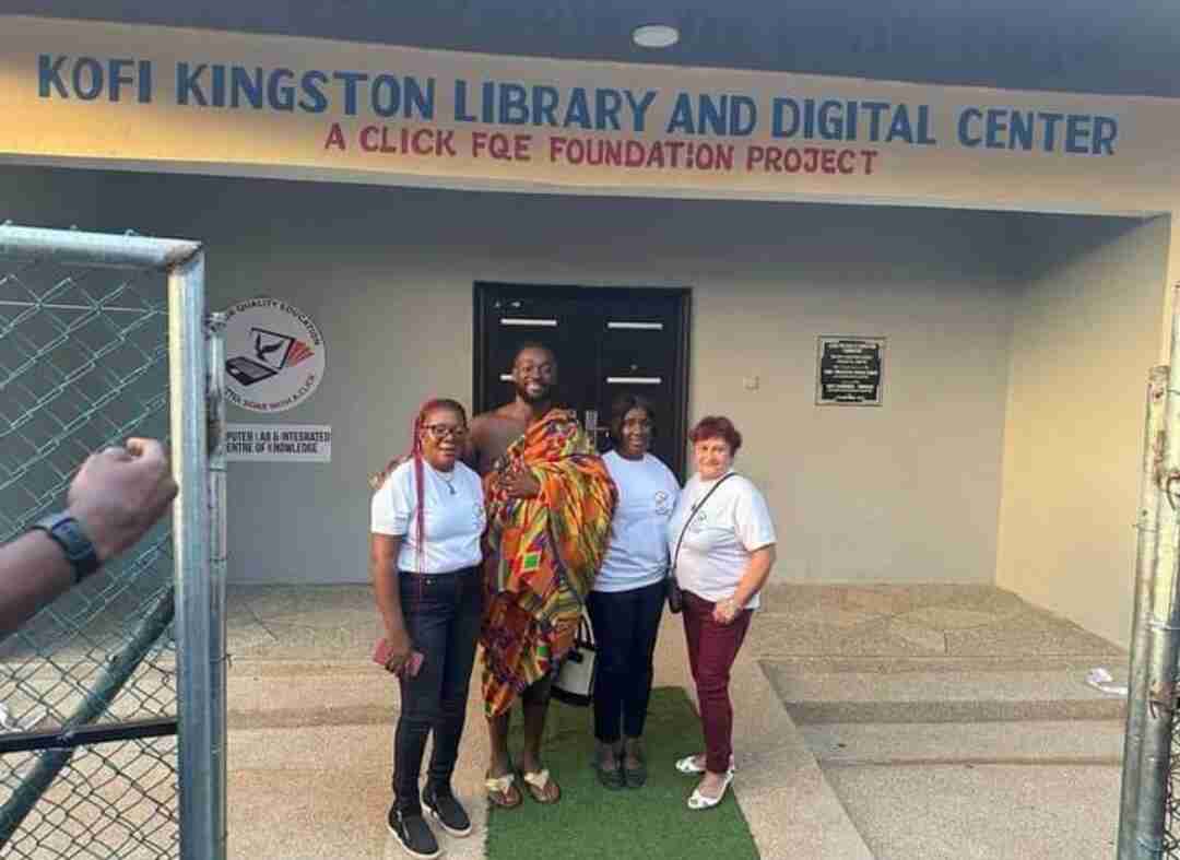 Kofi Kingston Builds Library And Digital Center In His Hometown