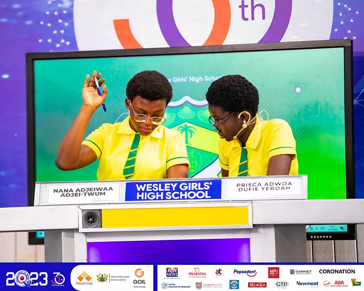 Heat! Wesley Girls carry the fire from Prelims to NSMQ Semi-finals