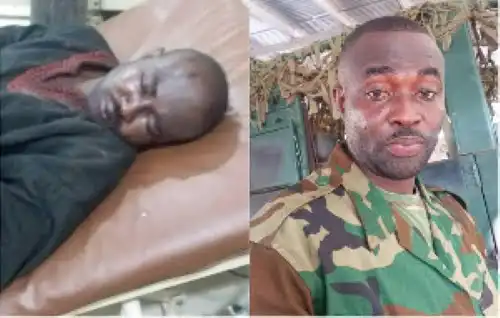 Soldier cum chief beaten to a pulp at Assin Assaman