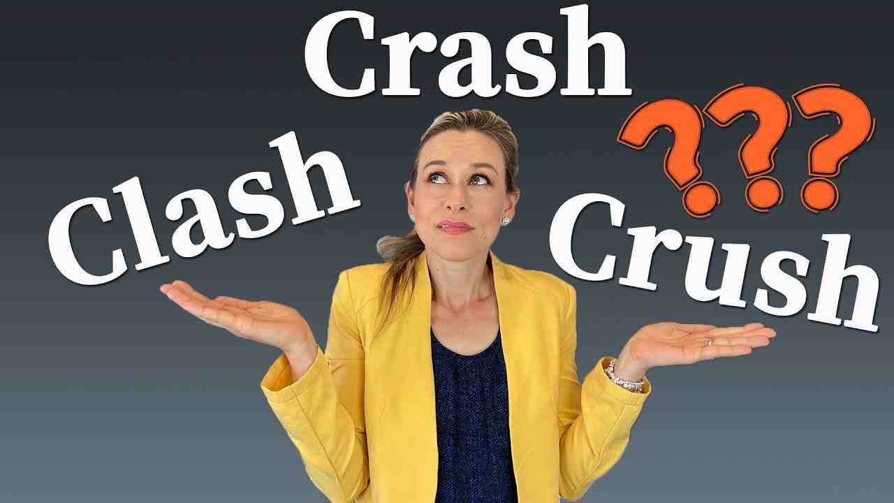 Know The Difference Between Crash, Crush And Clash