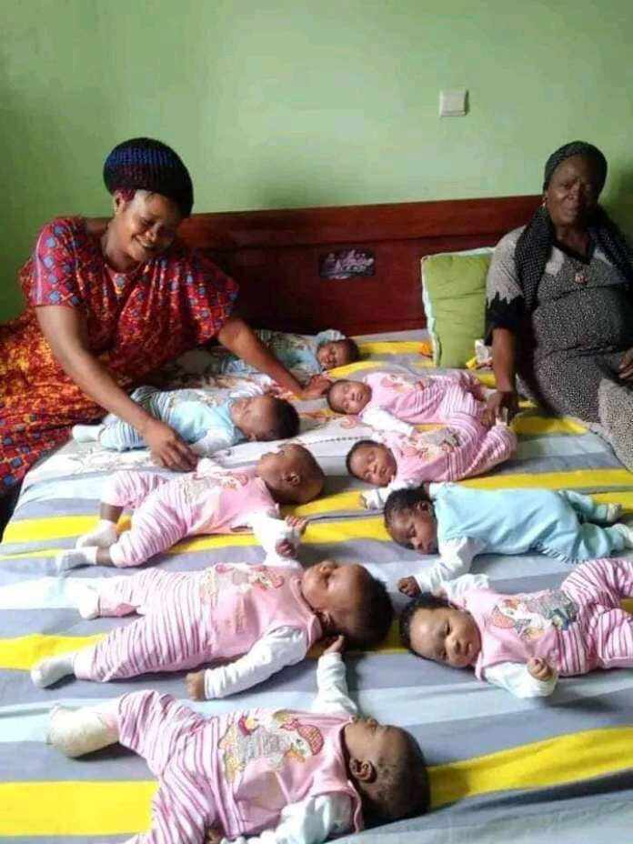 Check Out The World Record For Most Children Delivered At A Single Birth
