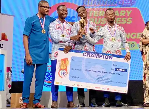 UEW Wins Tertiary Business Sense Challenge v5.0