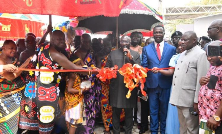 Veep Portrays 2022 Best Farmer For Setting Up Agric Institute At Juaben