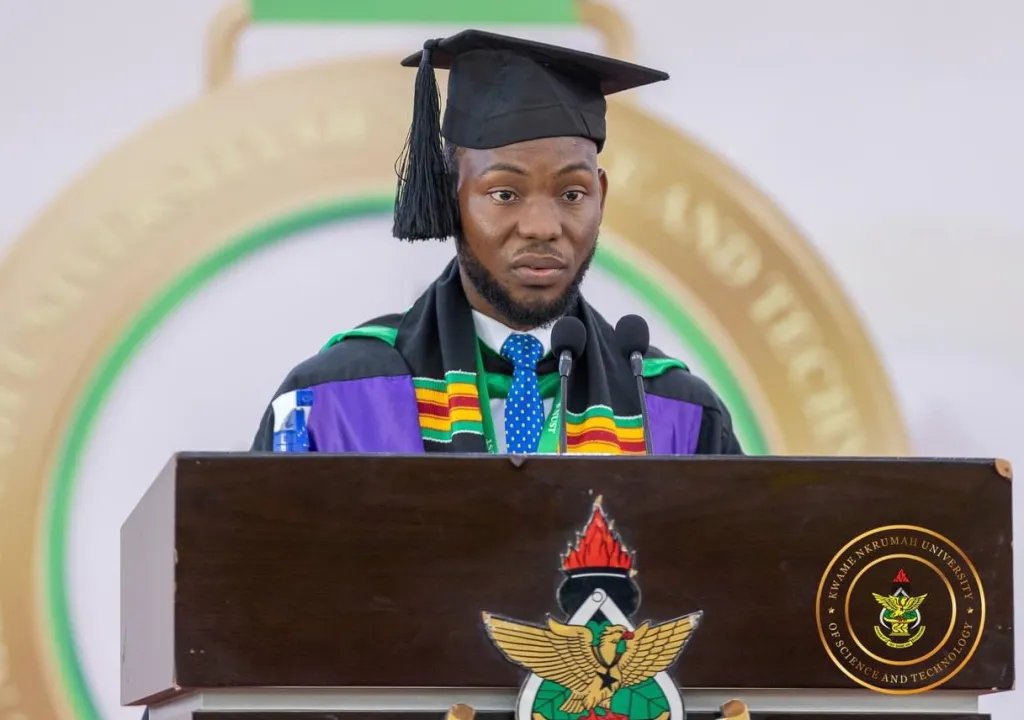 Meet Humphrey Ashimatey KNUST’s 2023 Best Graduating Student