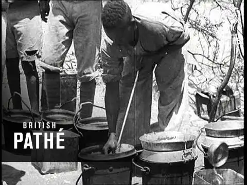 See 1941 footage of Gold Coast soldiers being trained to fight in the British Army