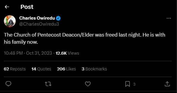 Kidnapped Pentecost Elder In South Africa Freed