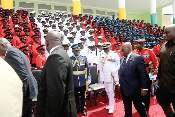 292 Officers commissioned by Ghana Armed Forces