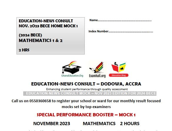 How to buy softcopies of BECE mock questions and answers for your schools (New Curriculums)