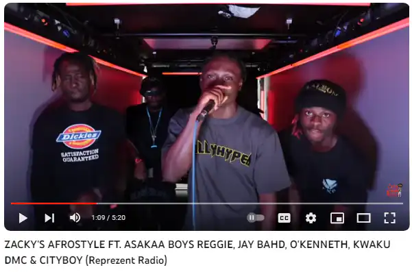 Asakaa Boys Set the Internet Ablaze with Explosive Freestyle on Reprezent Radio