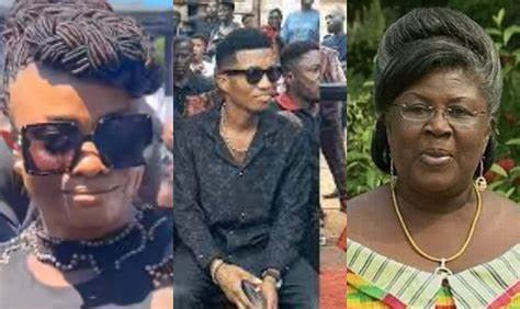The two celebrities spotted at Theresa Kufuor’s funeral