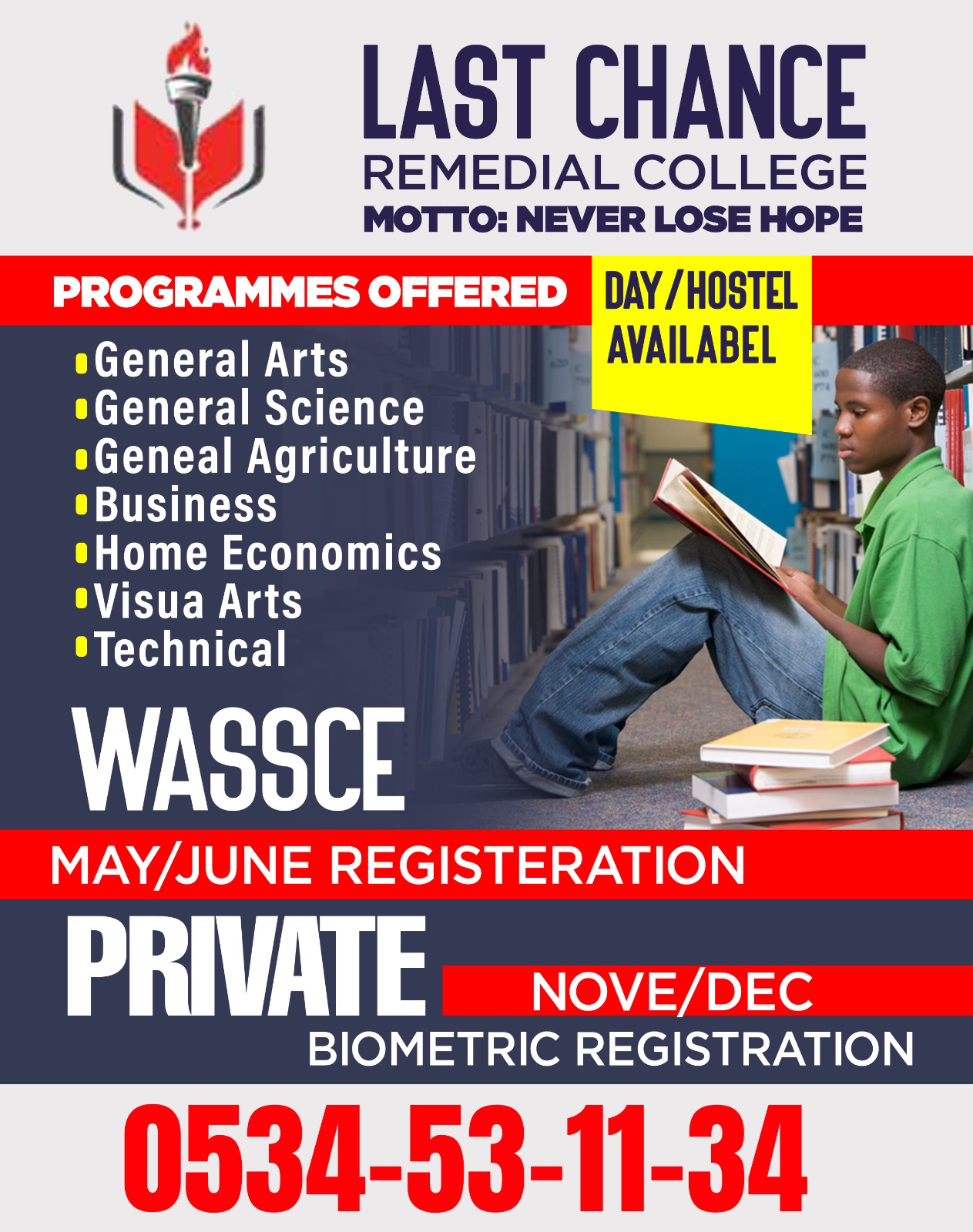 Move from F to A in WASSCE with Last Chance Remedial School Pass WASSCENOVDEC with Confidence