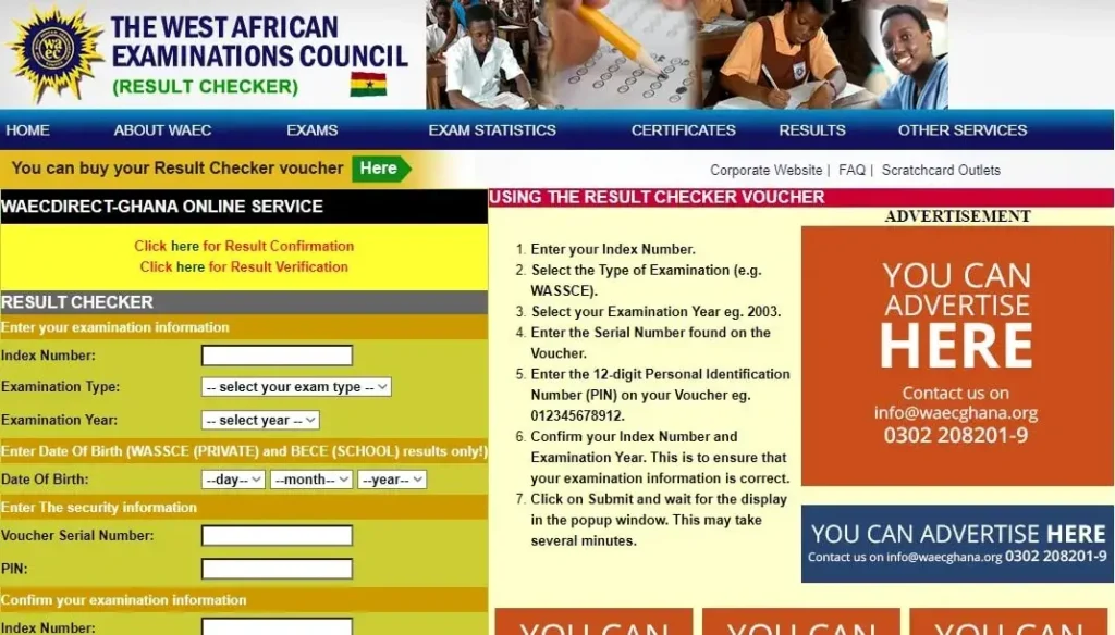 2023 WASSCE results released for school candidates 2023 WASSCE Results