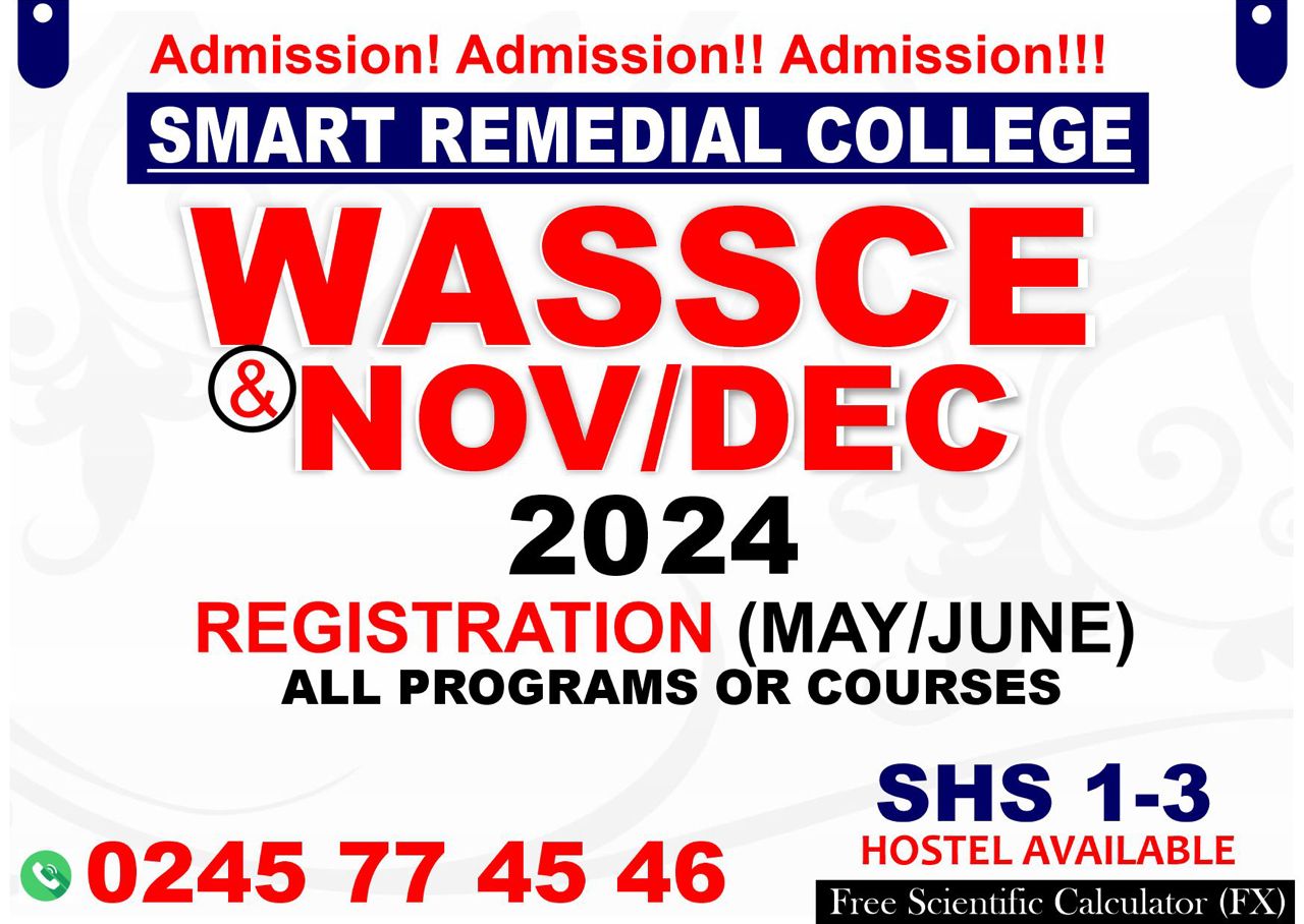 Top 3 Remedial Schools For Passing WASSCE/ NOVDEC in Ghana