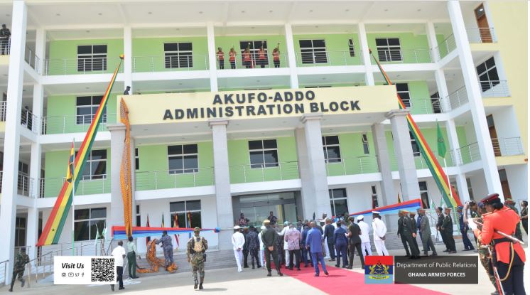 President Nana Addo Dankwa Akufo-Addo commissions some ultramodern projects for GAF
