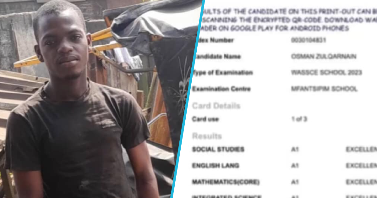 Hmmm so sad: Genius With 8As in WASSCE Turned “Common Mechanic