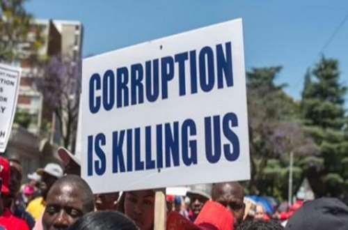 Ghana is a corruption scene; 70th on Corruption Perception Index