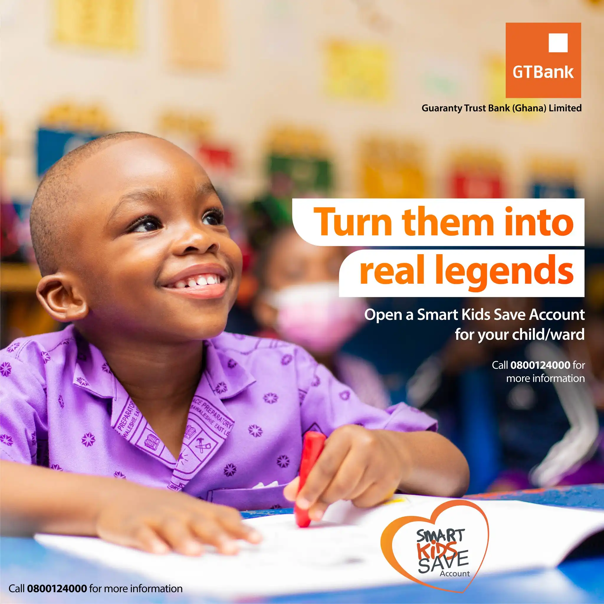 How to open GT Bank Smart Kids Save (SKS) Account) for your child