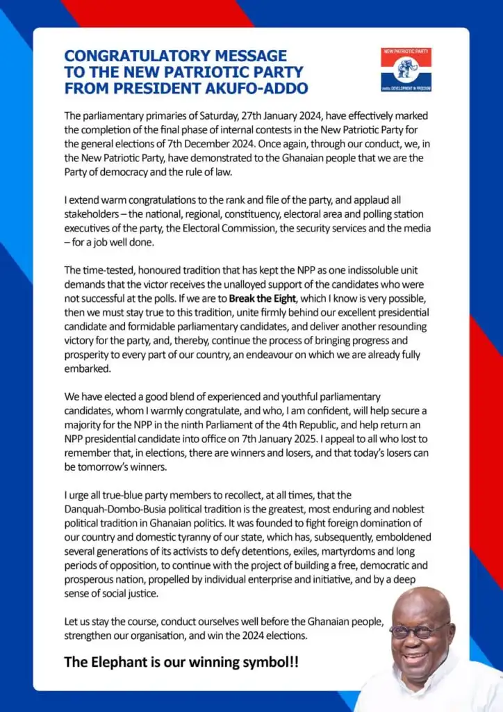 NPP can break the 8 with the help of elected candidates.