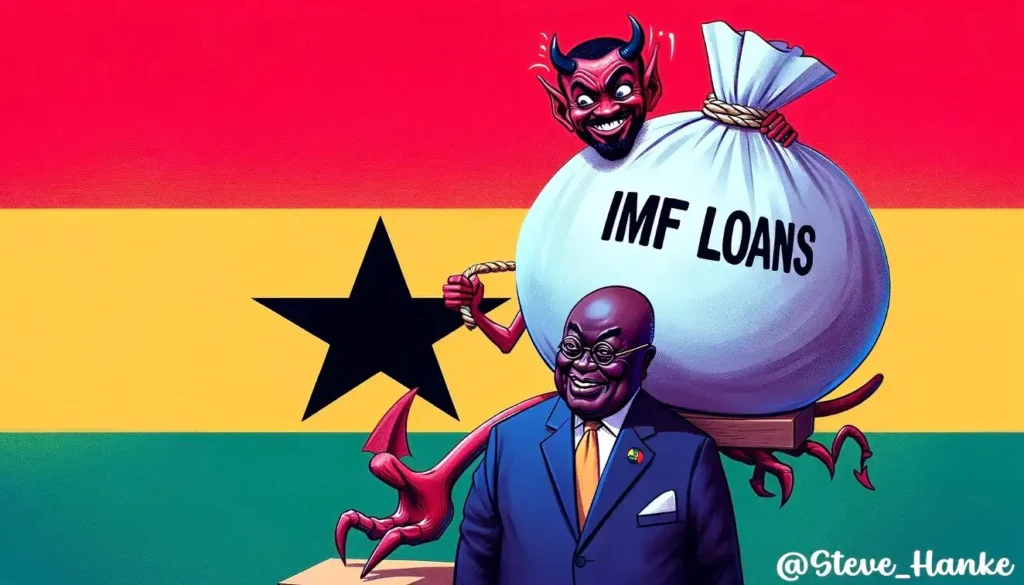 Ghana in Talks with IMF to Revamp Debt Portfolio