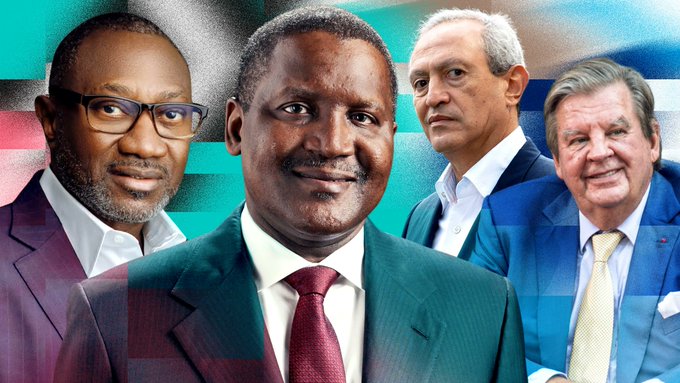 Africa's 20 Richest Billionaires as at January 2024