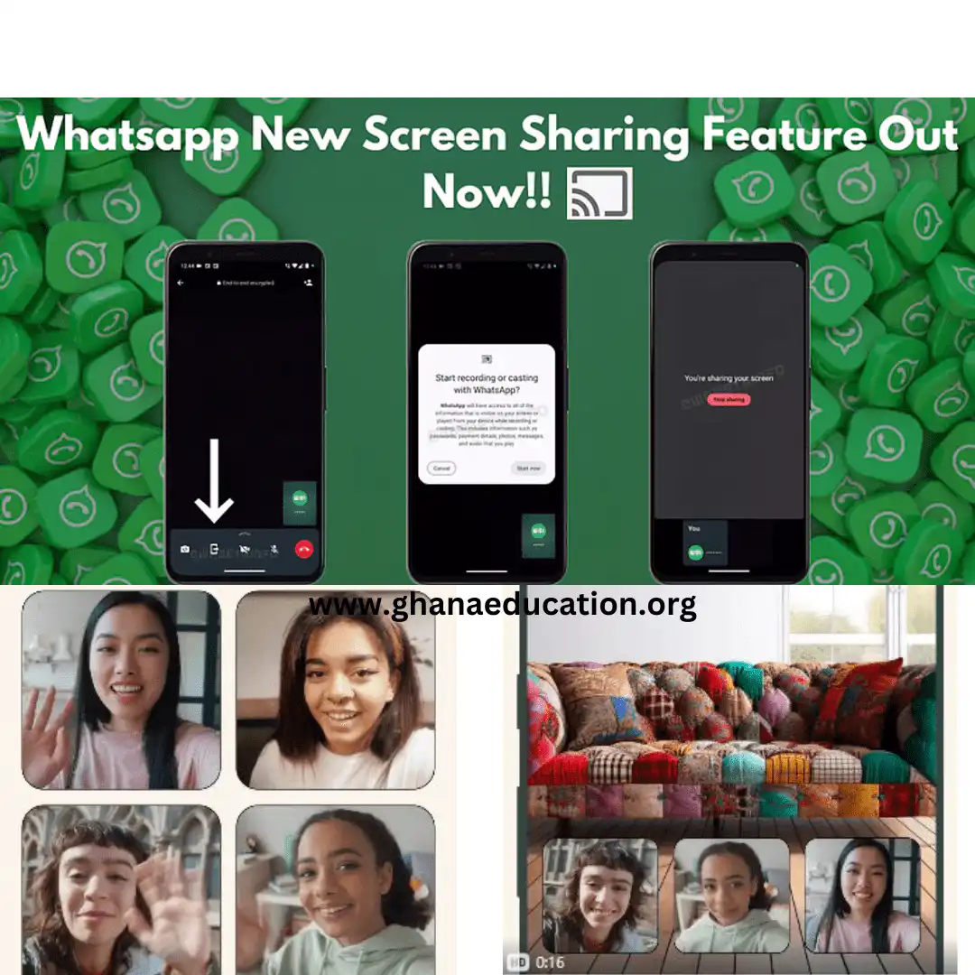 How to share WhatsApp screen using new video call feature