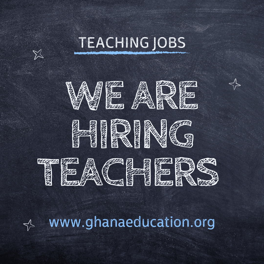 Job openings for JHS English, Maths and Science teachers in in Kasoa Apply Here
