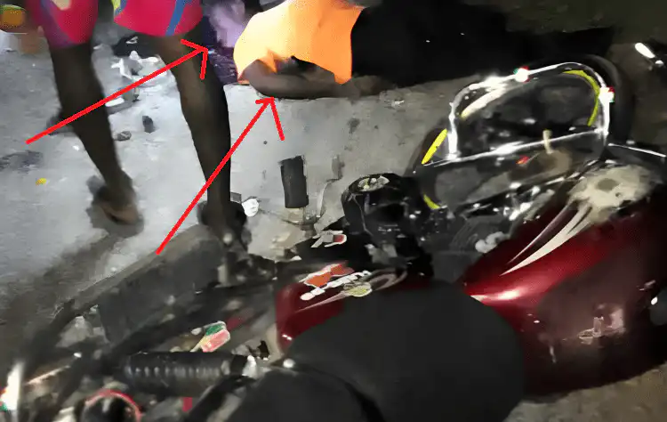 Primary School teacher killed in an accident involving two motorcycles